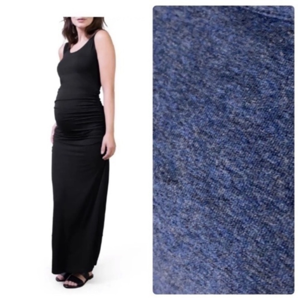 Isabella Oliver Lisle blue tank maxi dress I16